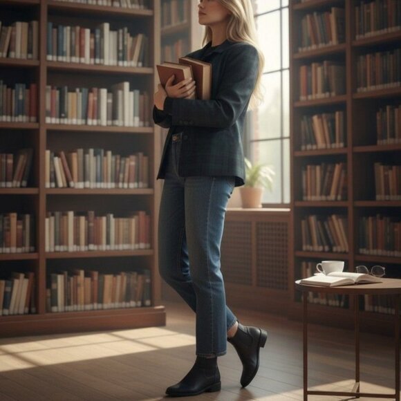 Pendleton Blackwatch Plaid Wool Blazer Jacket Women 10 NWT Virgin Wool Classic - Picture 2 of 14